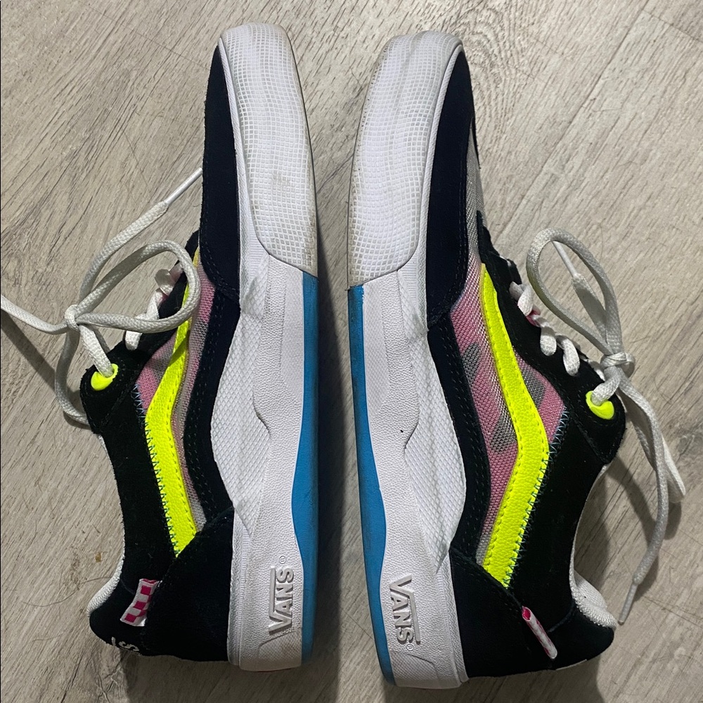 Vans Wayvee Neon Rave Skateboard Sneakers - Picture 7 of 11